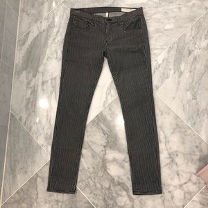 Houndstooth rag & bone skinny jeans